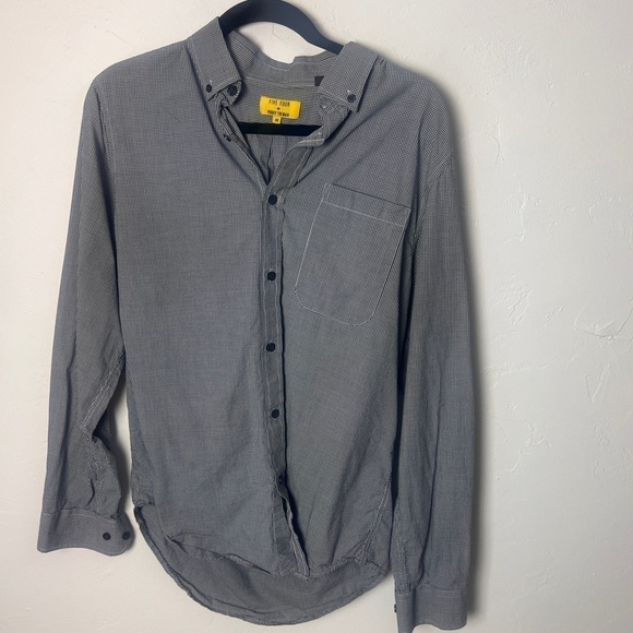 Five Four button up shirt checked size medium - Picture 1 of 6